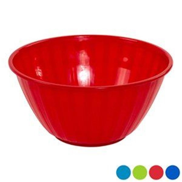 Sharptools 6.25 qt. Embossed Stripes Serving Bowl, Assorted Colors SH2495322